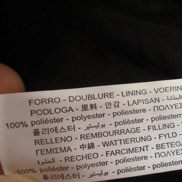 ZARA Puffer Jacket Women's Small Black Faux Leather Insulated‎ Winter Coat - Picture 9 of 9